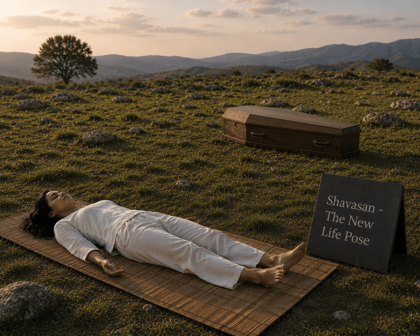 Shavasan — The New Life Pose