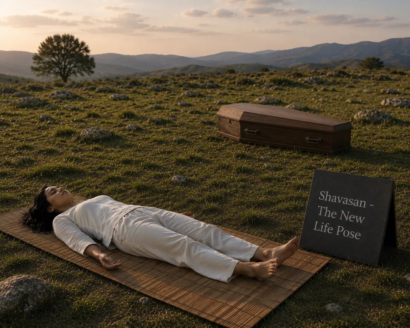 Shavasan — The New Life Pose